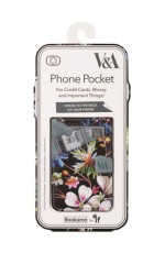 Futrola za mobilni - V&A, Bookaroo, Kilburn, Black Floral