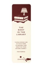 Bukmarker - Agatha Christie, The Body in the Library