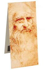 Magnetni bukmarker - Da Vinci Self Portrait
