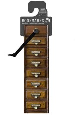 Bukmarker - Academia, Vintage Drawers