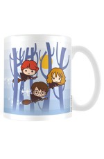 Šolja - Harry Potter, Chibi Harry, Ron, Hermione Flying