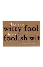 Magnet - Shakespeare, Witty Fool