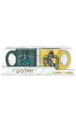 Šolje za espreso set 2 - HP, Slytherin & Hufflepuff, 110ml