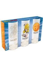 Čaše set 3 - DBZ, Goku, The Dragon Shenron and The Ball with 4 stars