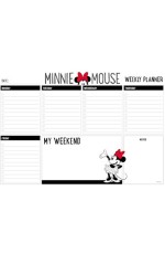Nedeljni planer A4 Disney Minnie Mouse Rock The Dots
