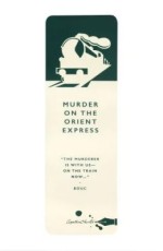 Bukmarker - Agatha Christie, Orient Express