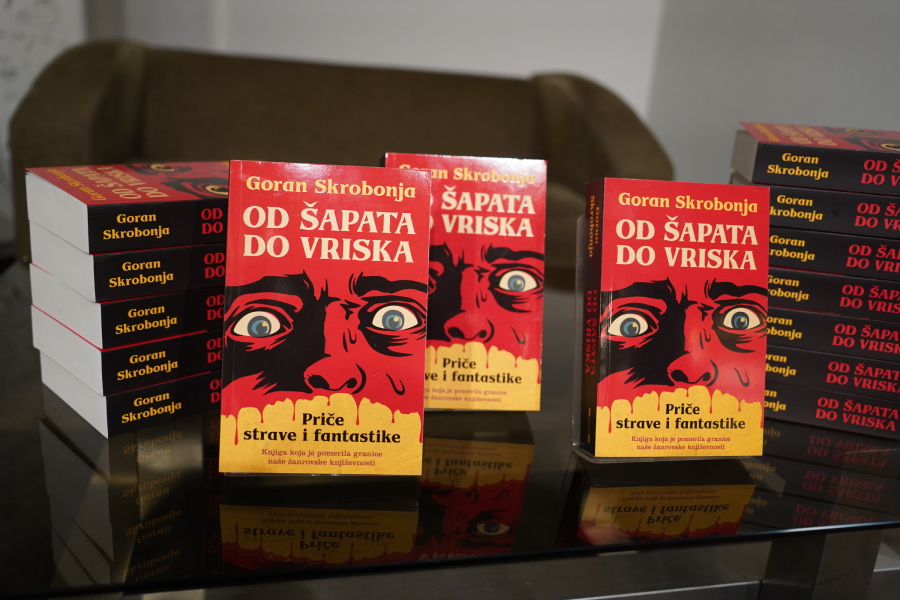 Održana promocija zbirke priča „Od šapata do vriska“ Gorana Skrobonje