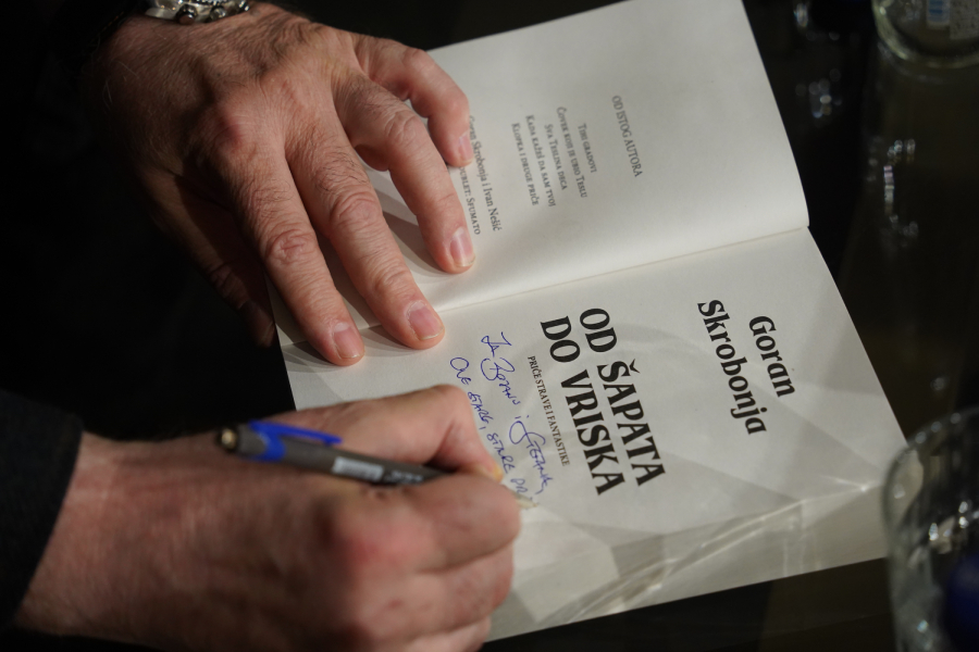 Održana promocija zbirke priča „Od šapata do vriska“ Gorana Skrobonje