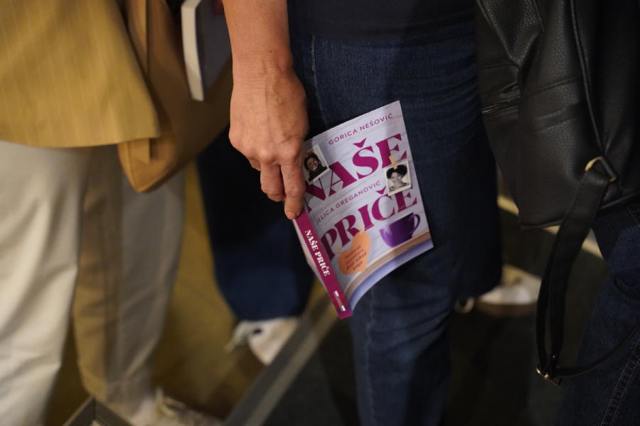 Dug prijateljstvu – održana promocija knjige „Naše priče“ Gorice Nešović i Jelice Greganović